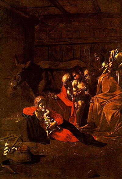 Adoration of the Shepherds Caravaggio